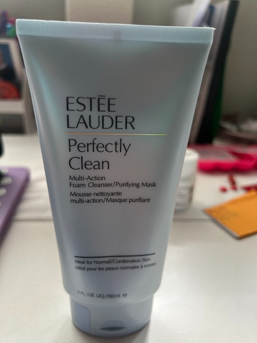 Brand New Estee Lauder Perfectly Clean Multi Action Foam Cleanser-5oz